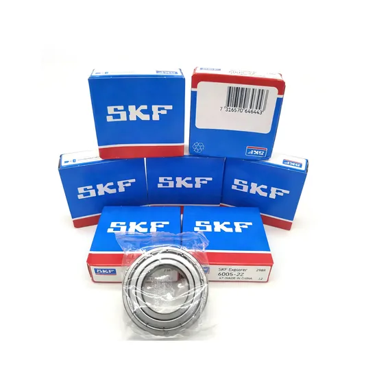 Grease Filled SKF 6005 Deep Groove Ball Bearing for Home Appliance Systems, P0-P2 Precision