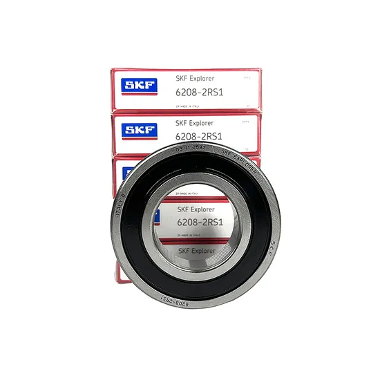 Original SKF Deep Groove Ball Bearings 6201-2RS1/6202-6208 for Industrial Machinery OEM