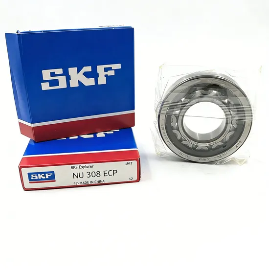 NU308ECP Cylindrical Roller Bearing 40x90x23mm for Industrial Machinery High Rigidity