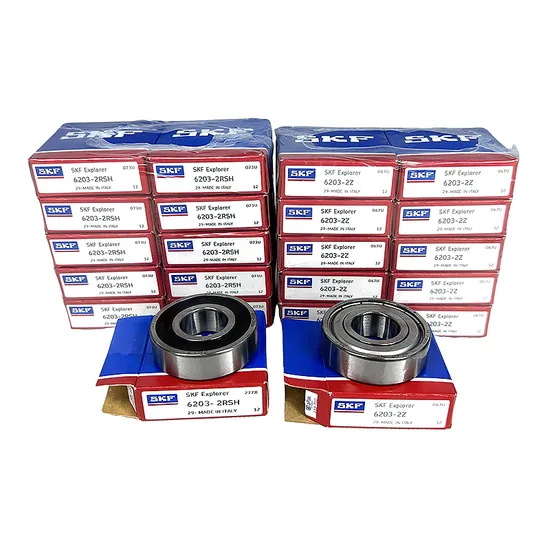 Genuine SKF Deep Groove Ball Bearings 6306-2RS1/6203-2RSH for Industrial OEM Applications