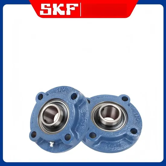 Pillow Block Bearing SKF UCFC217 Round Flange Unit with Cast Iron Housing for High Speed Applications
