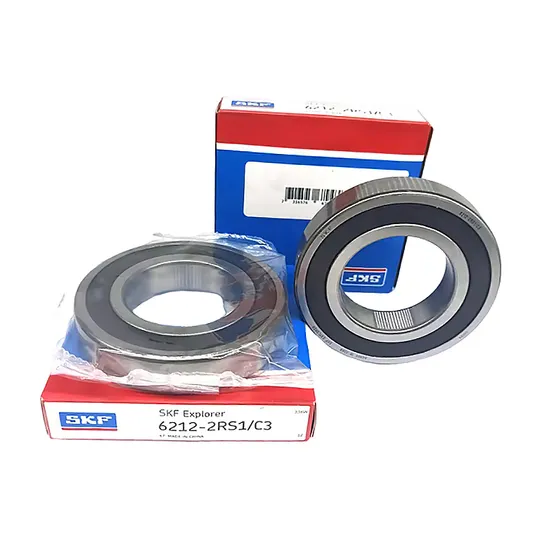 SKF 6212-2RS1/C3 Deep Groove Ball Bearing with Rubber Seals for Industrial OEM Applications