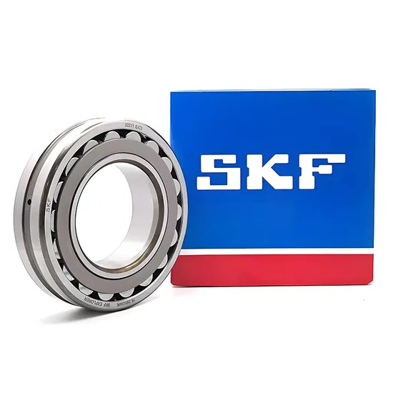 Self-Aligning Roller Bearing SKF 22211E/C3 55x100x25mm for Industrial Machinery OEM Applications