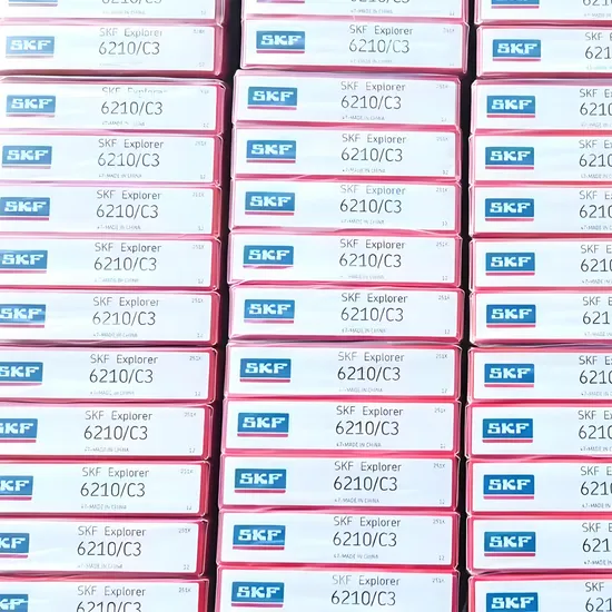 SKF 6212-2Z/C3 60x110x22mm Deep Groove Ball Bearing for Industrial Machinery