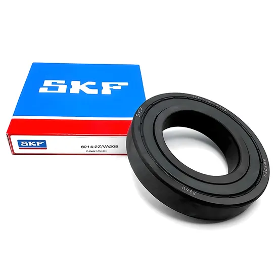 SKF 6214-2z/Va208 Deep Groove Ball Bearing 70x125x24mm High Temperature Graphite Cage