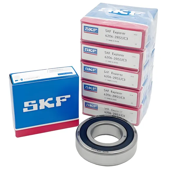 High Precision SKF 6011-2RS Deep Groove Ball Bearing 55x90x18mm for Auto OEM Applications