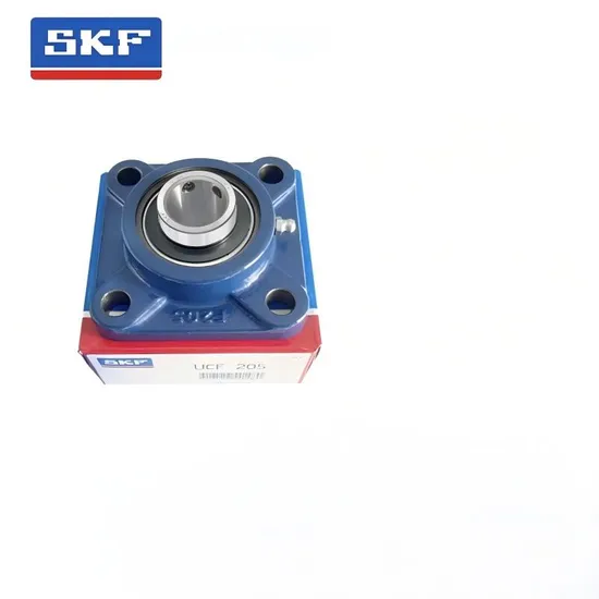 UCF307 Square Flanged Bearing – Single Row Spherical Raceway for High Speed Applications