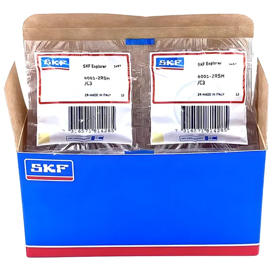High-Speed Wear-Resistant SKF Deep Groove Ball Bearing 6001 6002 for Industrial Machinery