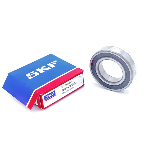 SKF Low Noise Deep Groove Ball Bearing S6011 55x90x18mm for Auto Parts ISO9001 Certified