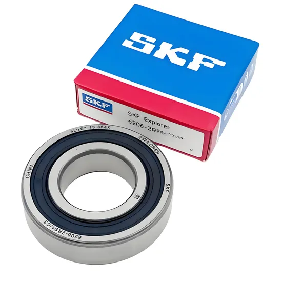 Deep Groove Ball Bearing SKF 6004-2RS 20x42x12mm Precision P0-P2 for Industrial Machinery