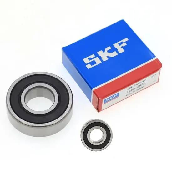 High Speed SKF Deep Groove Ball Bearing 6201-2RSH for Industrial Machinery OEM Use