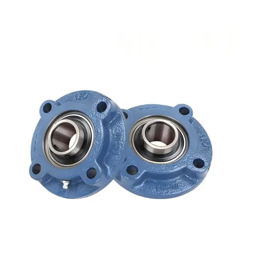 UCFC216 Round Flange Insert Bearing Unit with Cast Iron Housing for High-Speed Industrial Applications