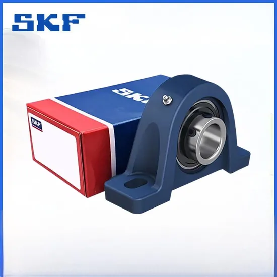 UCPX16 Series Pillow Block Square Flange Bearing with Spherical Raceway for High Speed Applications