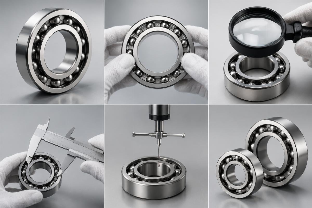 Step-by-step verification process for genuine SKF and FAG bearings from China suppliers Bearing Authentication Process
