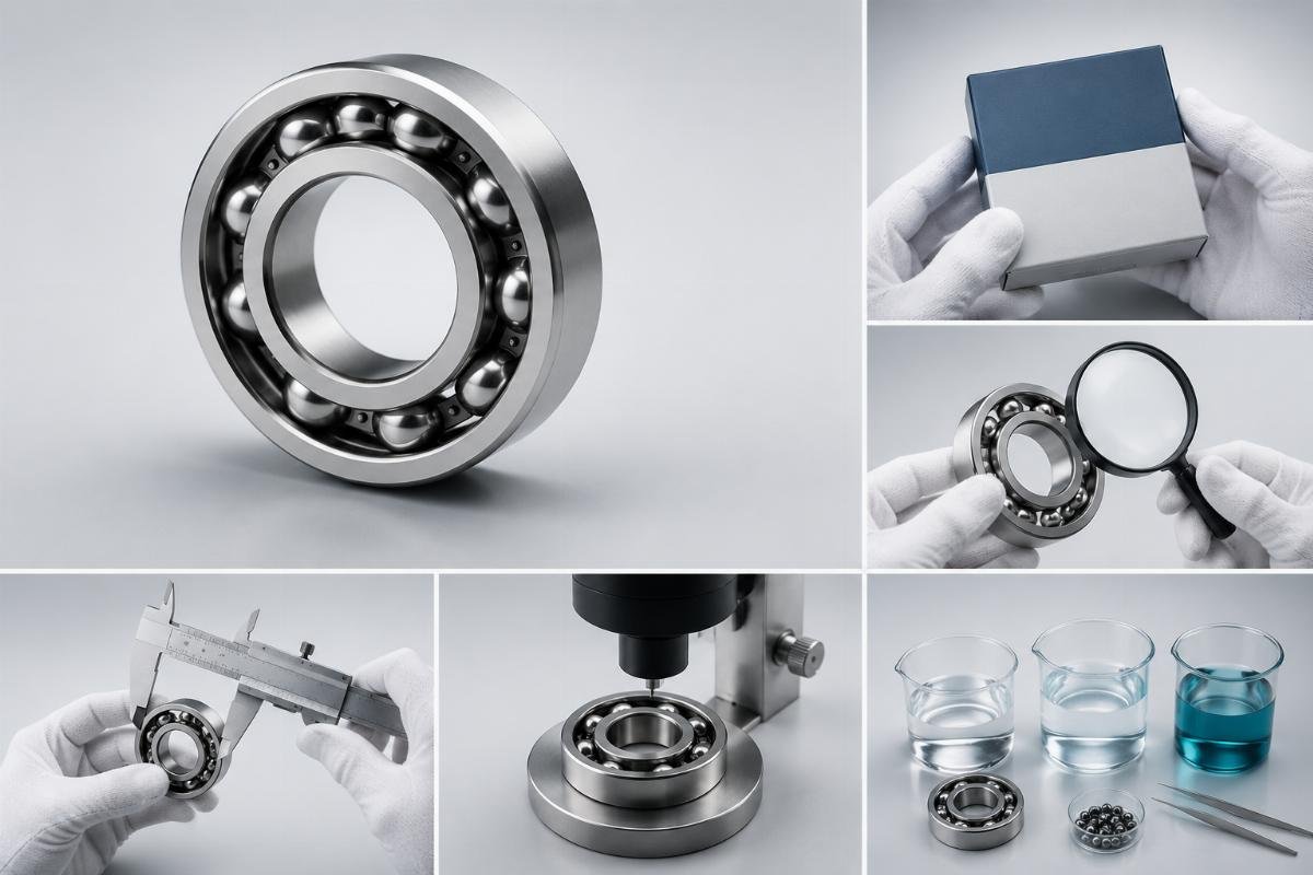 Counterfeit Bearing Detection Workflow